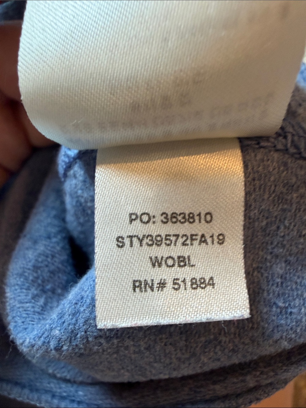 Patagonia Blue Crewneck Sweatshirt - Picture 5 of 5